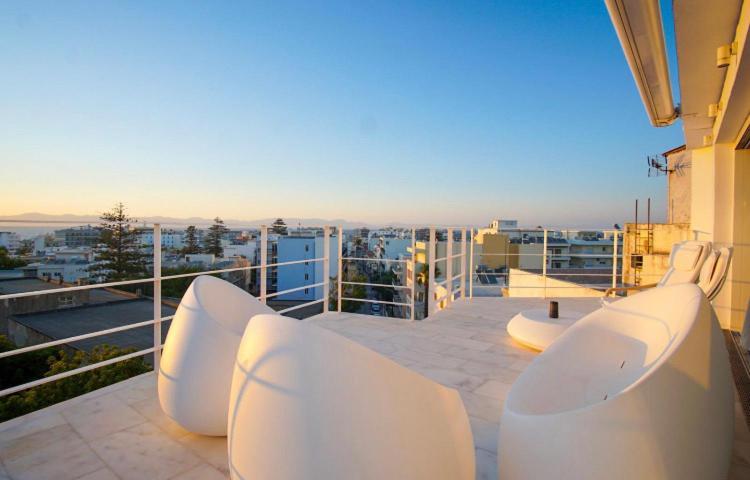 Panoramic View - Penthouse Leilighet Rhodes City Eksteriør bilde